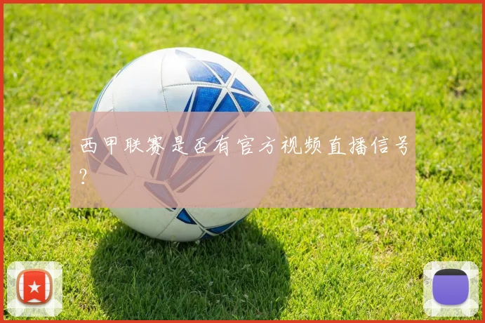 西甲联赛是否有官方视频直播信号？